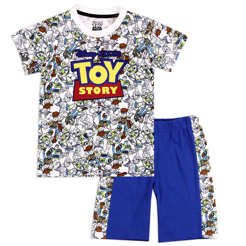 DISNEY Boys 2 Piece Short Set Sizes  5, 6 &amp;7.