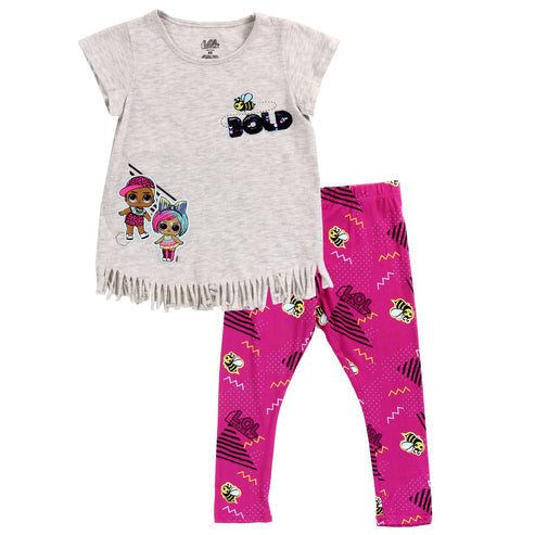 LOL SURPRISE Girls 4-6X 2PC Legging Set