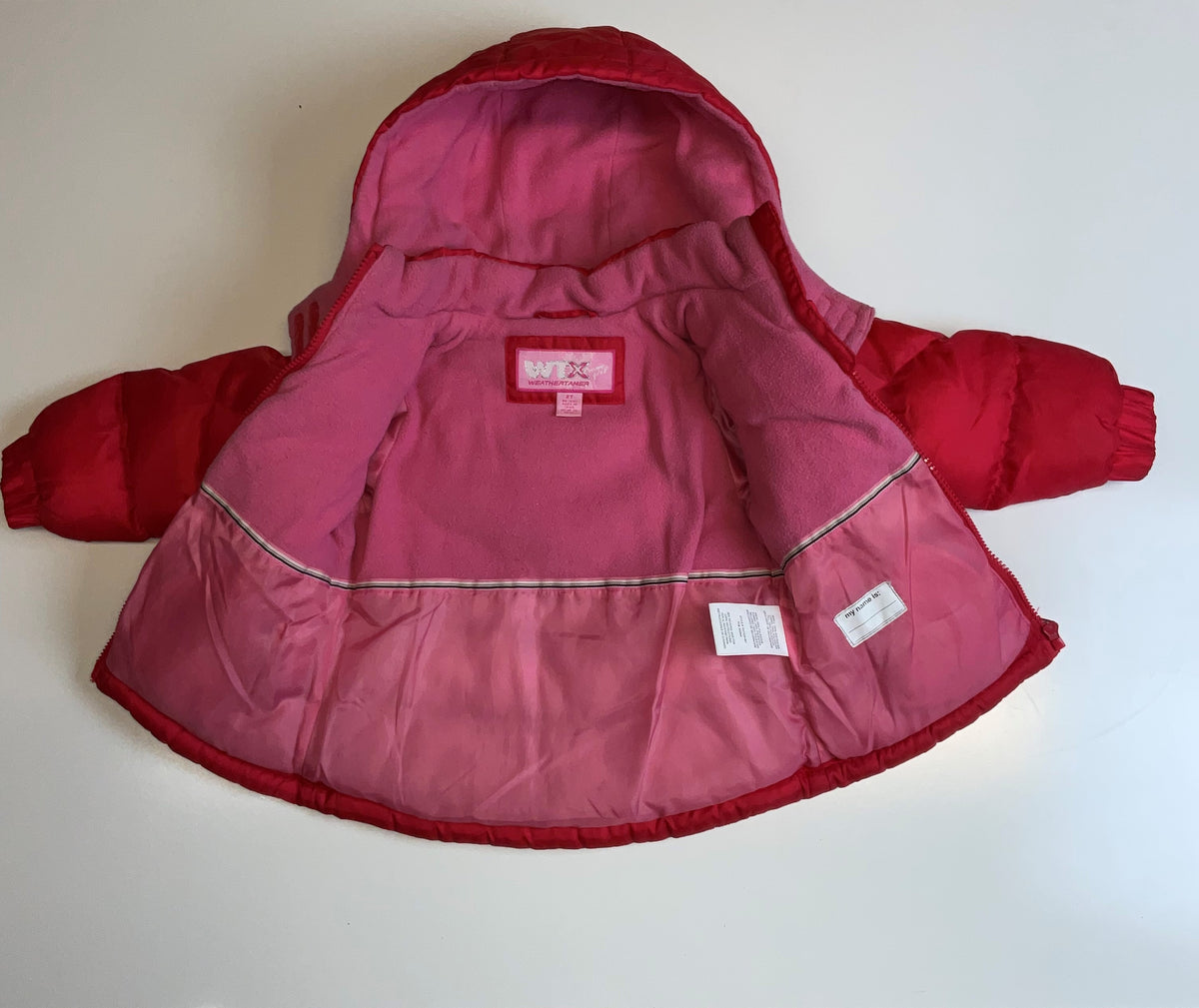 Weather tamer Red Coat Size 2T