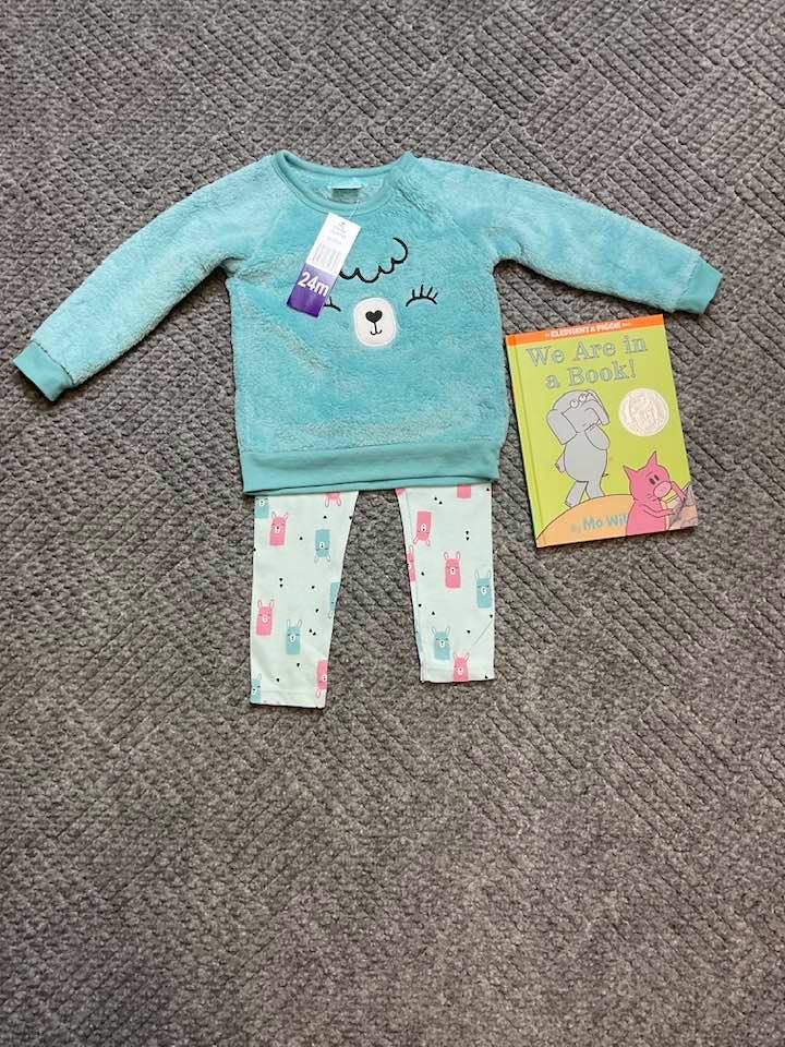 Pekkle two piece Outfit Girls 24 Months