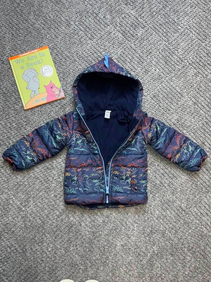 Little Me Boys 2T Coat with Hood