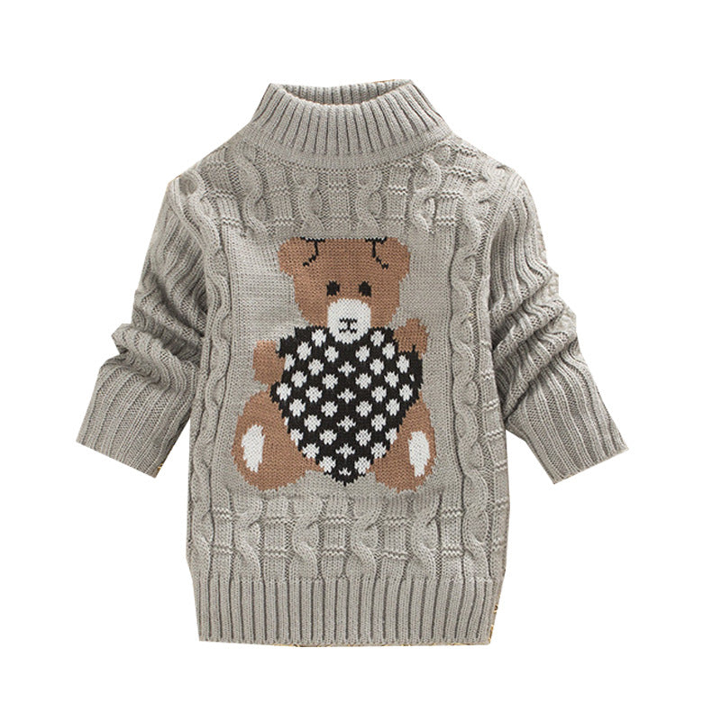 Aile Rabbit Girls Turtle Neck Sweaters. 18-24 Months.