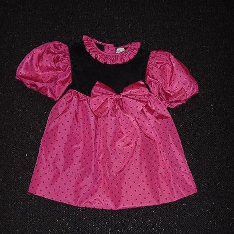 Bryan Girls cute pink polka dot dress Size 3T.