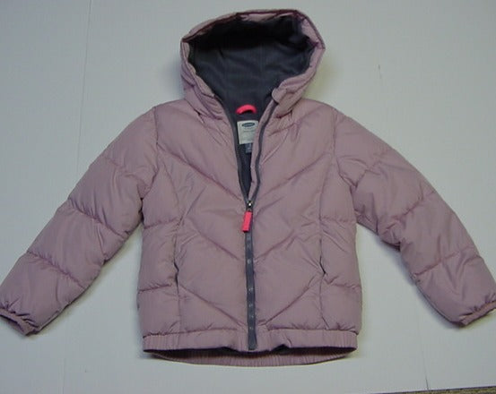 OLD NAVY PINK PUFFER COAT Size 8 MEDIUM  GIRL&#39;S..