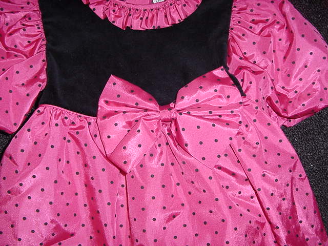 Bryan Girls cute pink polka dot dress Size 3T.