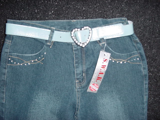 S.W.A.K. QUALITY GIRLS JEANS Sizes 7 &amp; SZ. 10