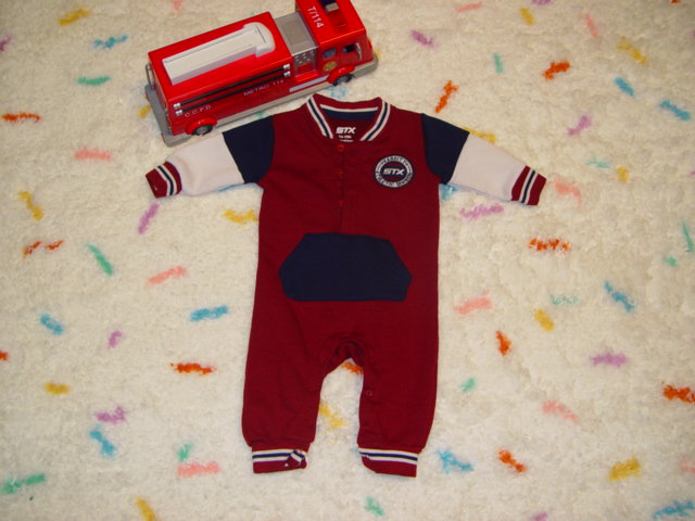 Boy Baby Size 6-9 Months Resale One Piece Outfit..