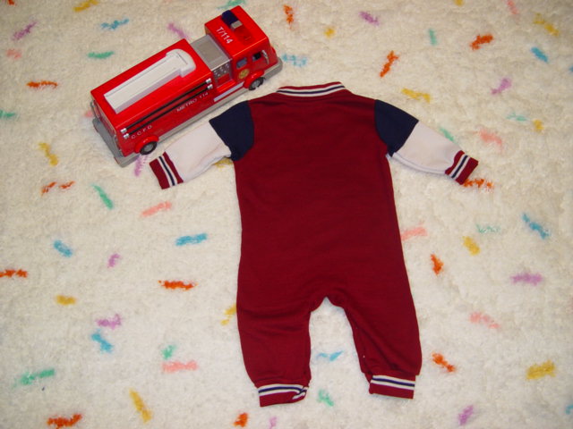 Boy Baby Size 6-9 Months Resale One Piece Outfit..