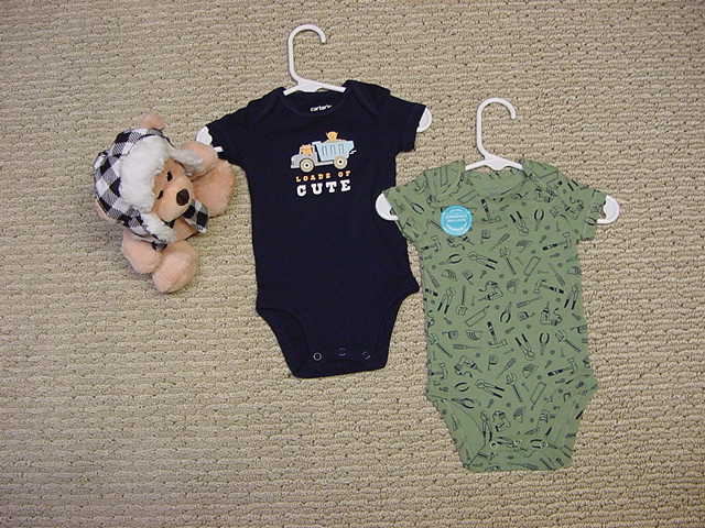 Carter&#39;s Baby Bundle. Five pieces.  Sz 3 Months