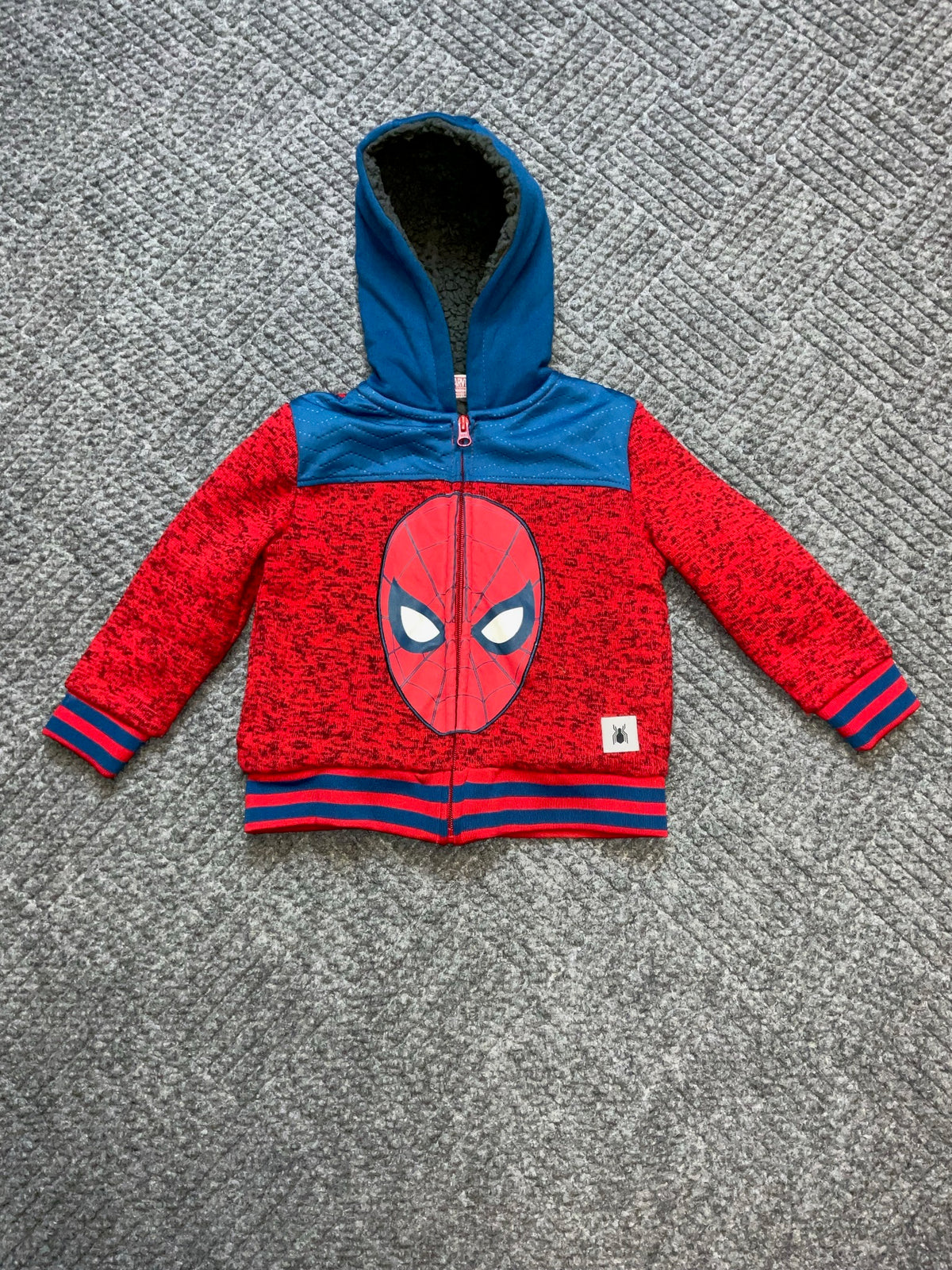 Spiderman Hoodie Jacket Boys 3T