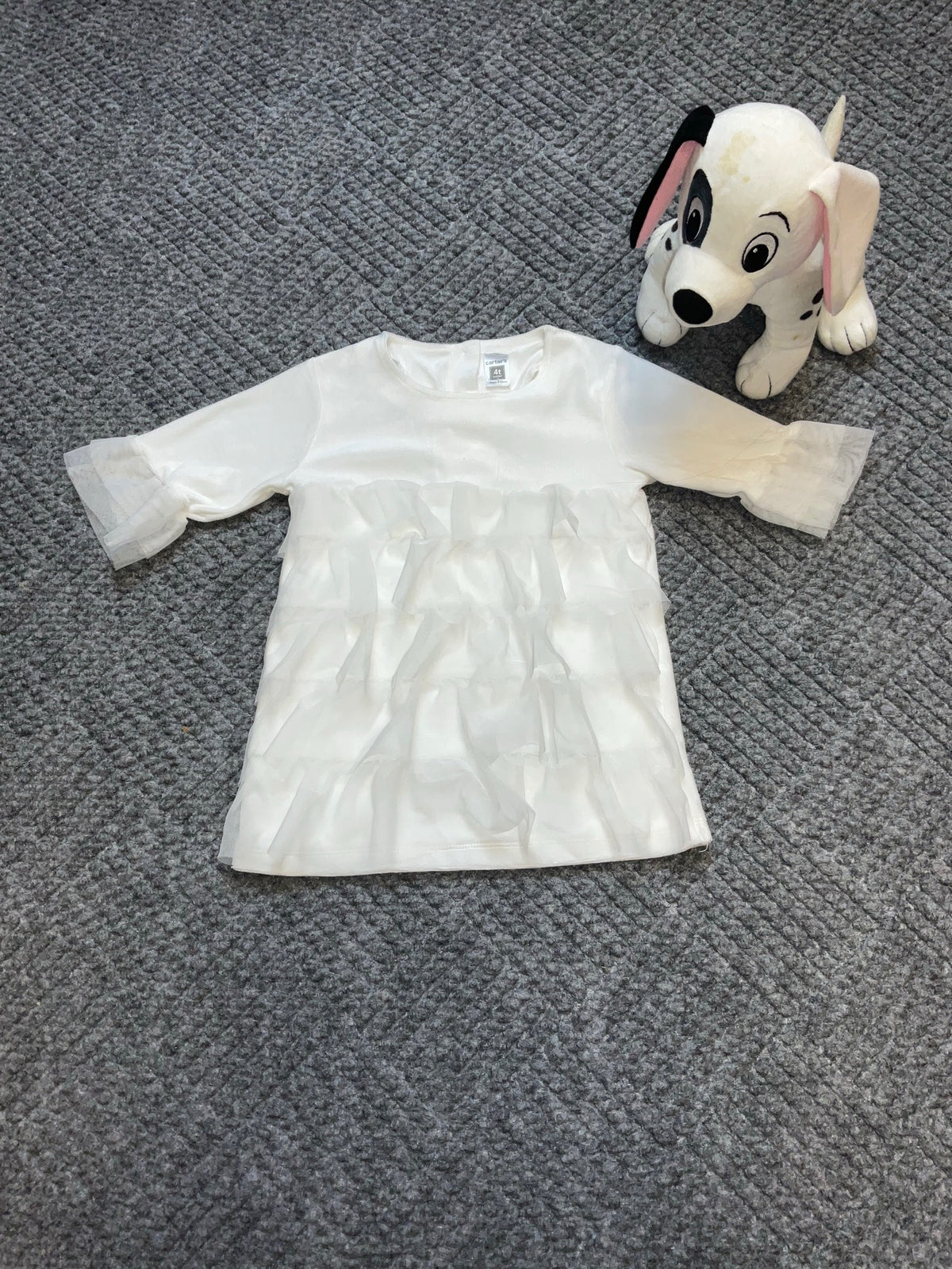 Carters White Special Occasion Dress Size 4T