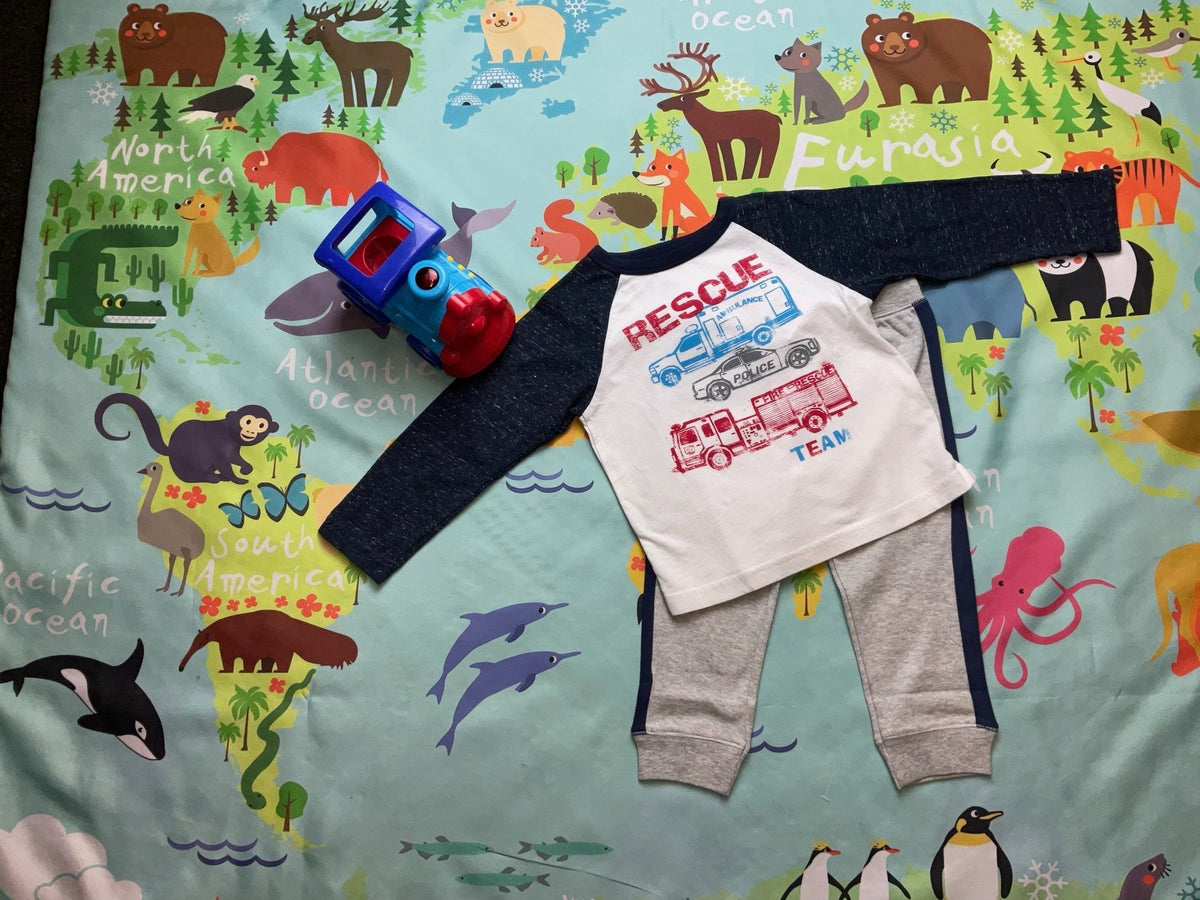 CHILDREN&#39;S PLACE RESCUE OUTFIT BOYS 18-24 MONTHS..