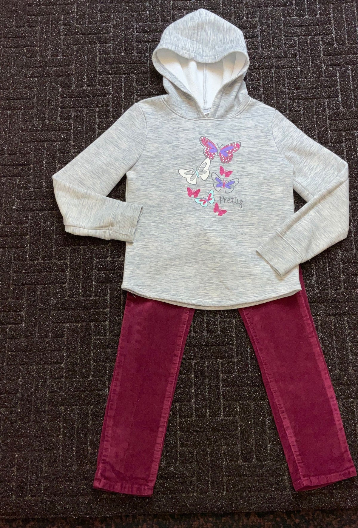 Jumping Bean&#39;s Girl&#39;s Hoodie Outfit Sz.7.