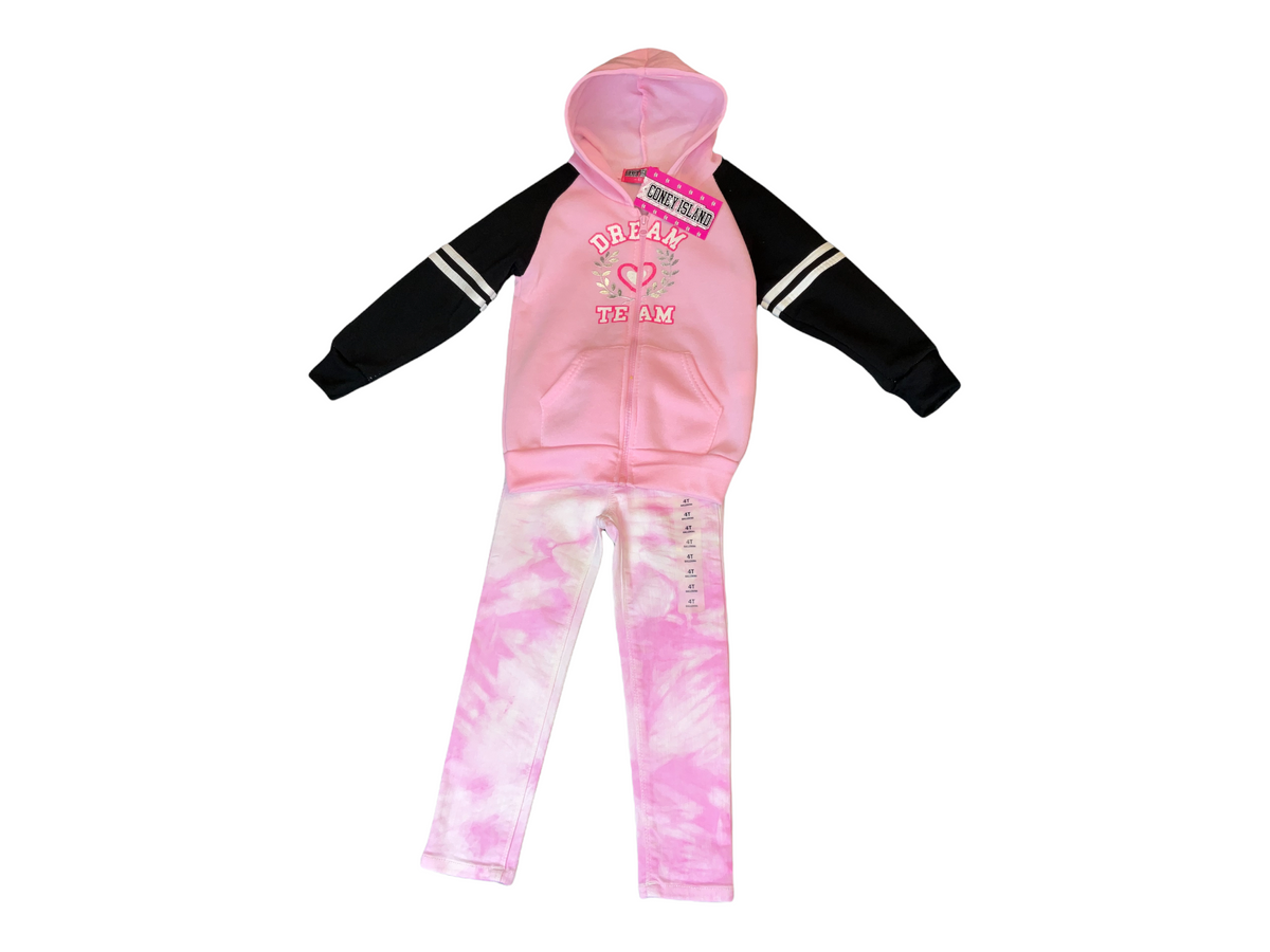 Coney Island Girls Size 4t hoodie  Outfit...