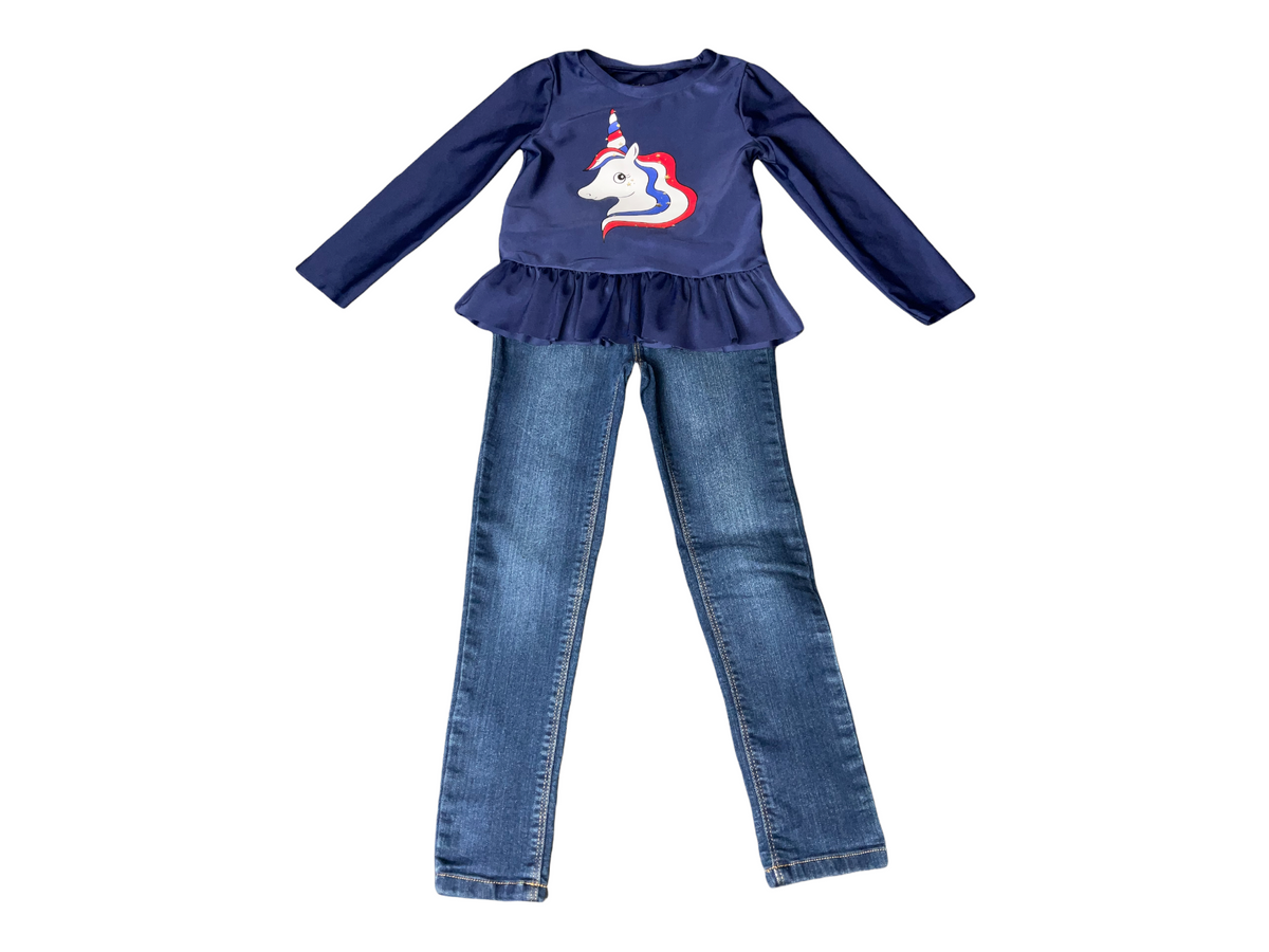 Cat &amp; Jack Girl&#39;s Three Piece Outfit Size 5..