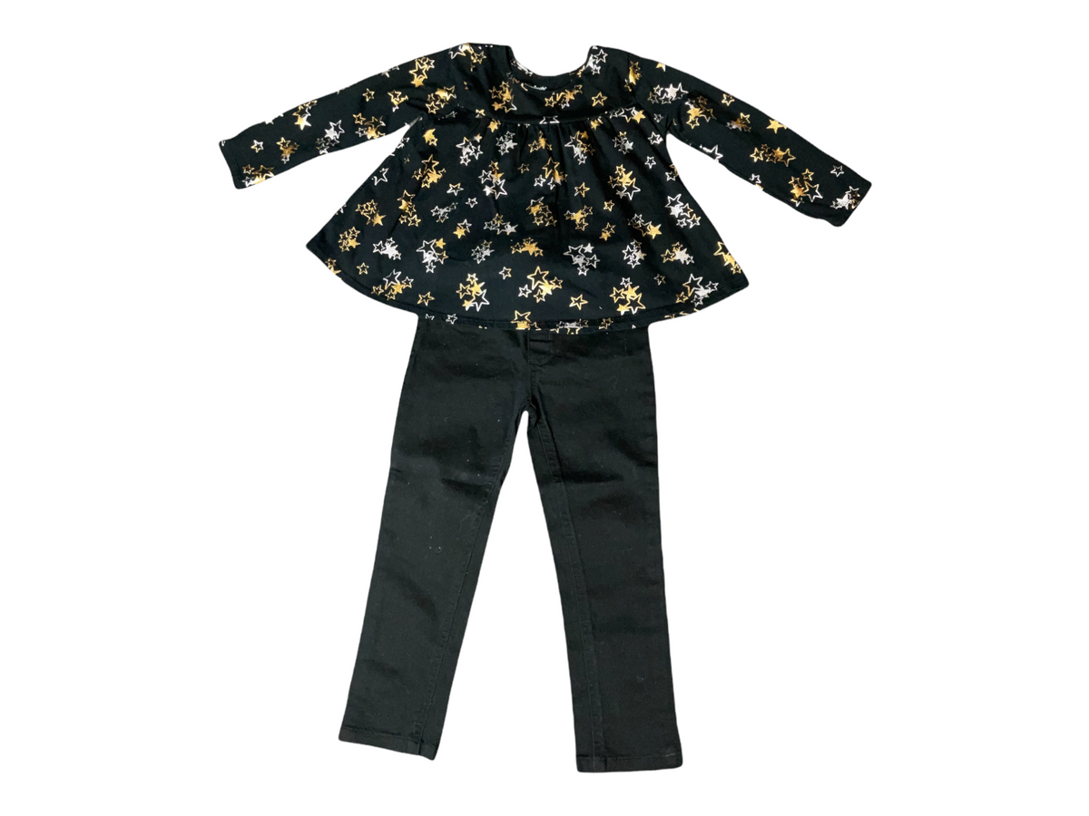 GARANIMAL GIRL&#39;S SZ. 4T TWO PIECE OUTFIT