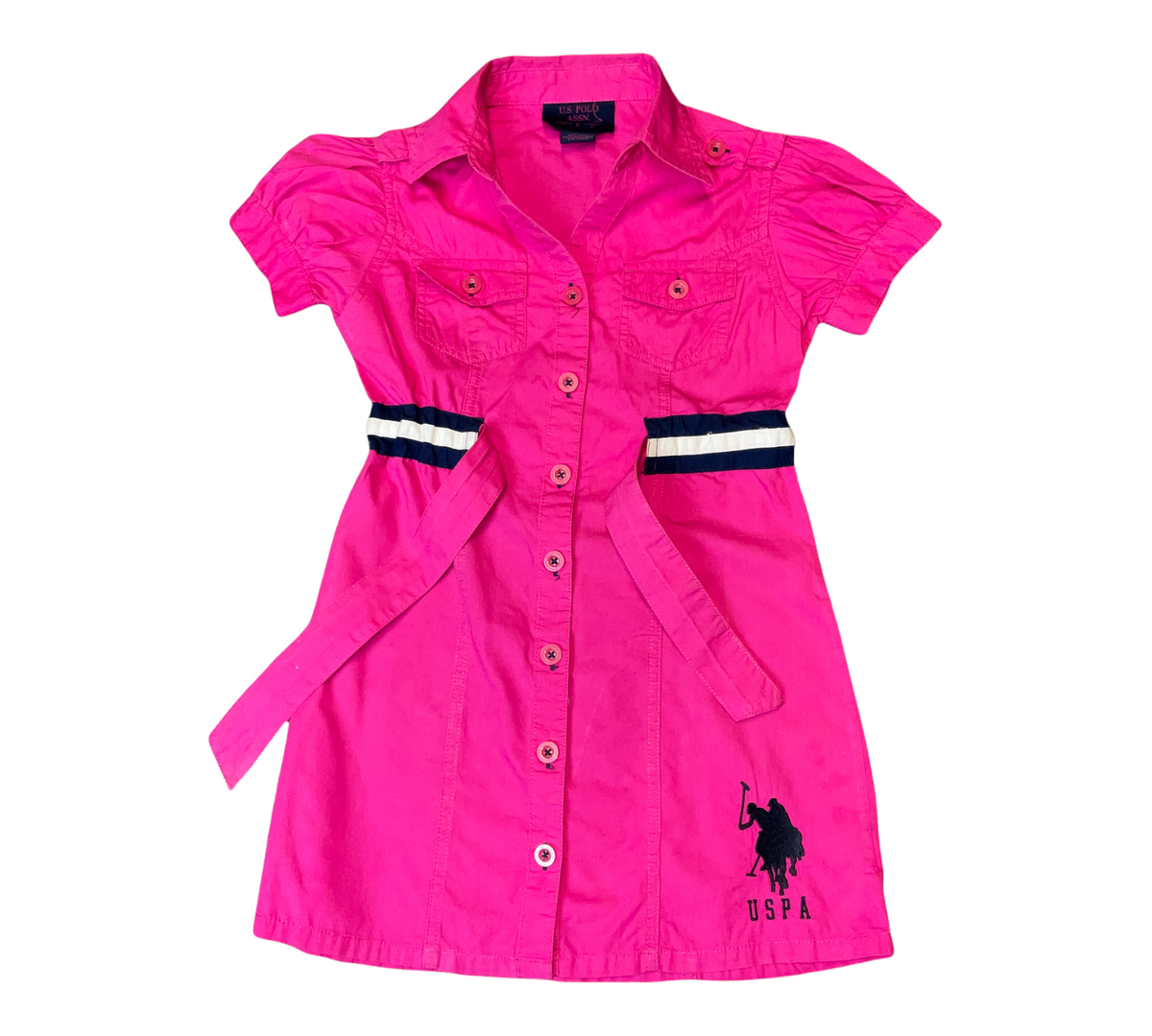 POLO GIRLS SIZE 8 LOVELY DRESS.