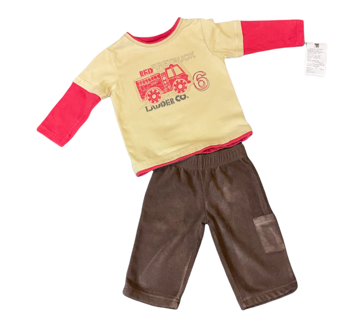 Mini Wear Boy&#39;s 6-9 Months Outfit.