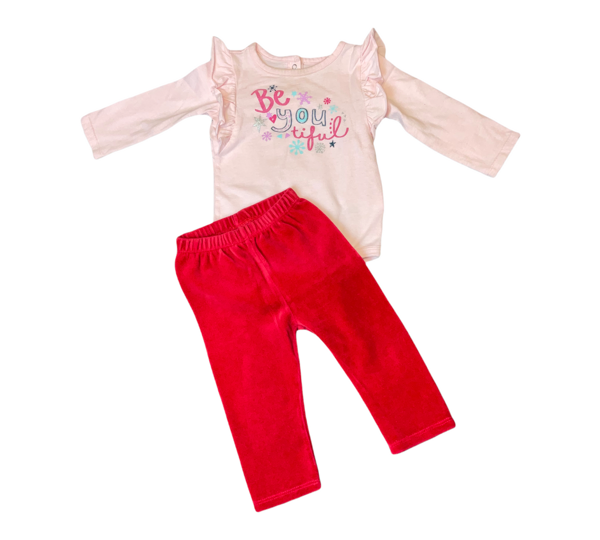 KOALA BABY GIRLS 6-9 OUTFIT.