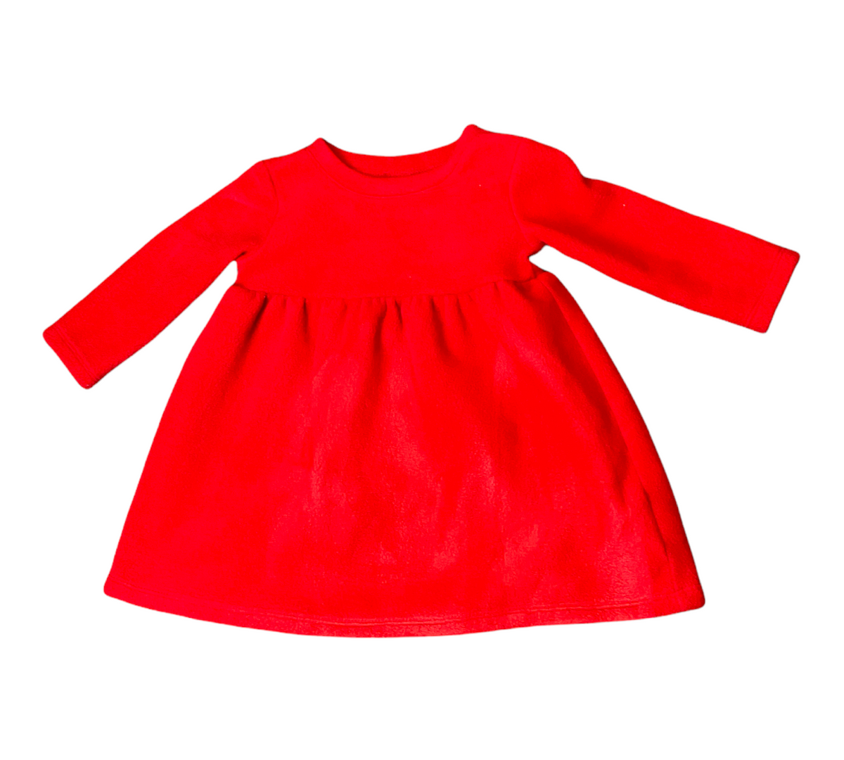 OLD NAVY GIRLS 6-12 MONTHS RED DRESS..