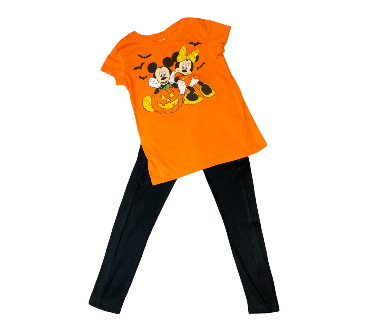 DISNEY Girls 7/8 LEGGINGS outfit.