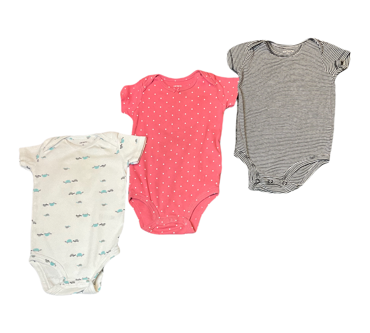 CARTER&#39;S ONESIE BUNDLE - GIRLS 6 MONTHS