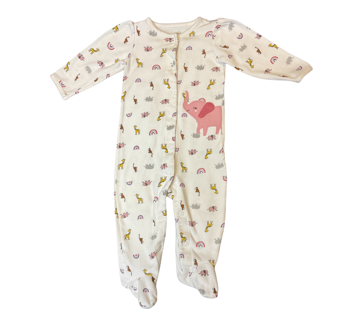 PINKELE Girl&#39;s One Piece sleep or play. 6-9 months..