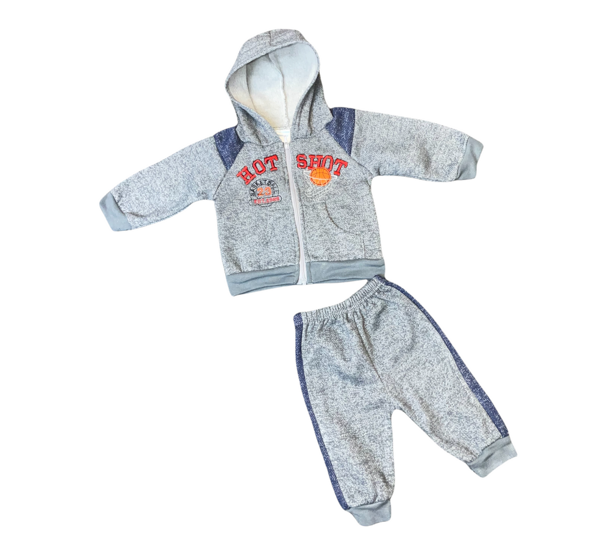 CONEY ISLAND BOYS 6-9 MONTHS HOODIE OUTFIT