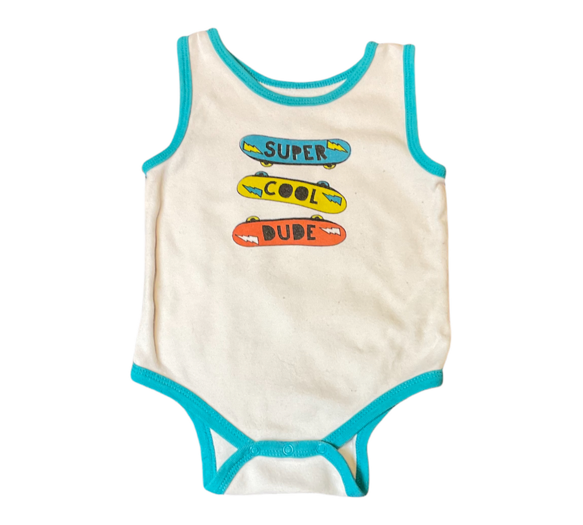 BABY GEAR BOYS 6-9 MONTHS ONESIE OUTFIT.