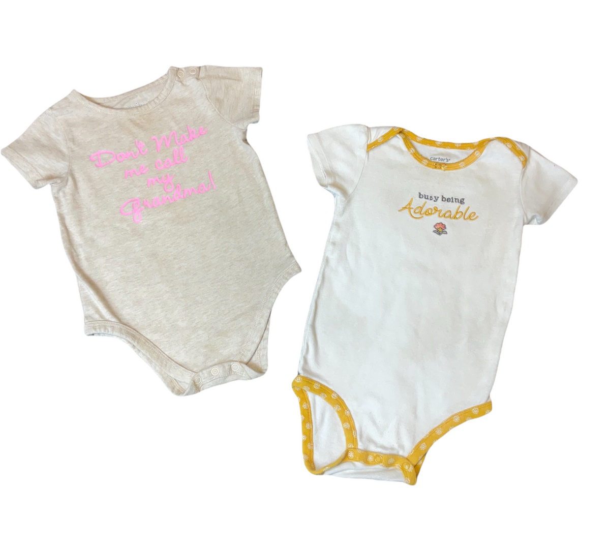 CARTER&#39;S  GIRLS 18 MONTHS ONESIE BUNDLE.