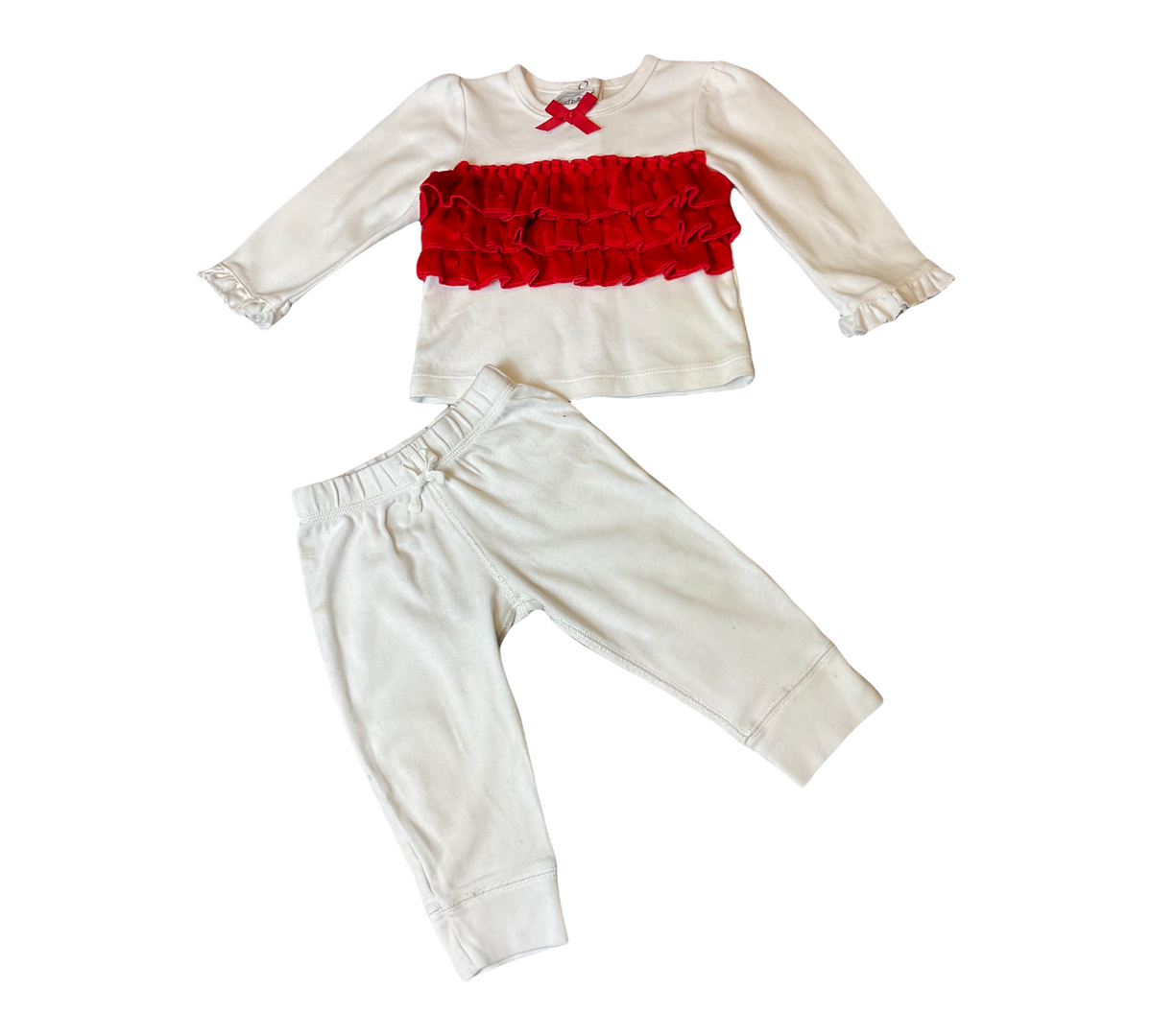 MUD PIE GIRLS 3 PIECE OUTFIT 12 MOS.