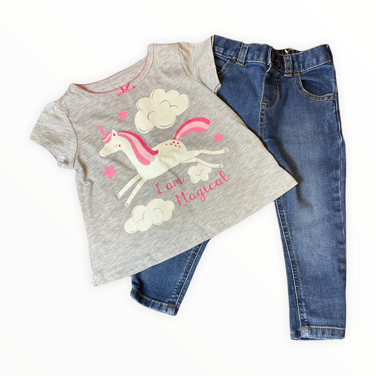 GARANIMAL GIRLS 2T JEANS OUTFIT.