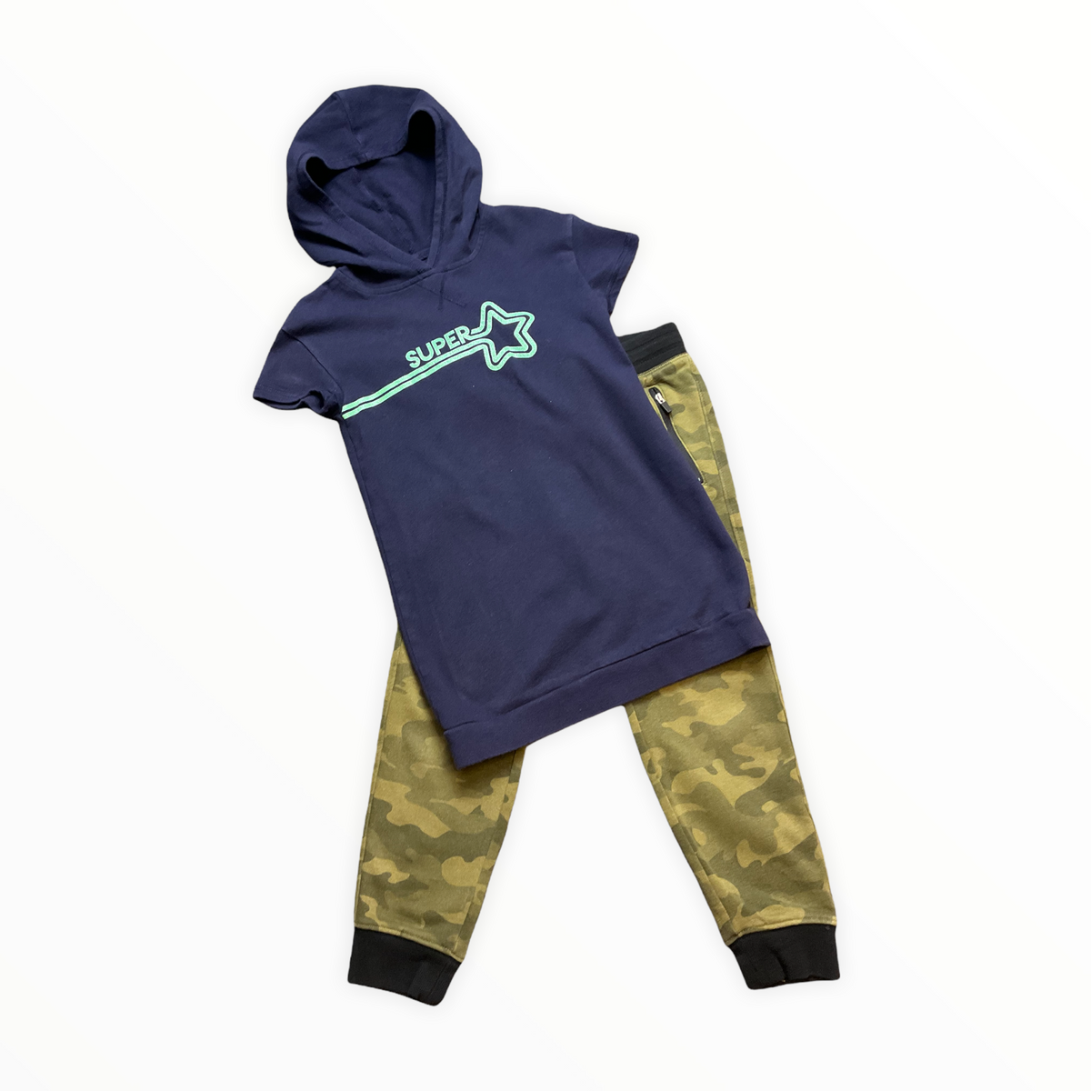 OLD NAVY BOYS SIZE 6-7 S. HOODIE OUTFIT..