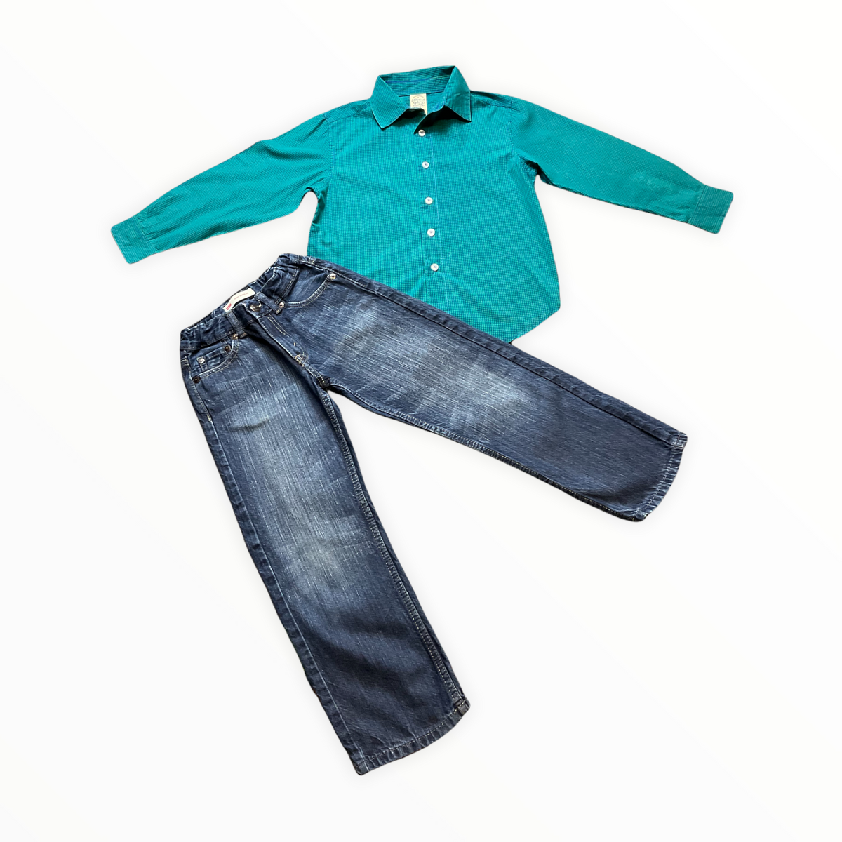 FADED GLORY Boy&#39;s Outfit Size 6-7.