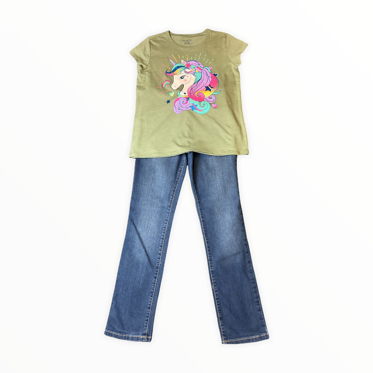 CHILDREN&#39;S PLACE GIRLS SZ. 10-12 AWESOME OUTFIT.