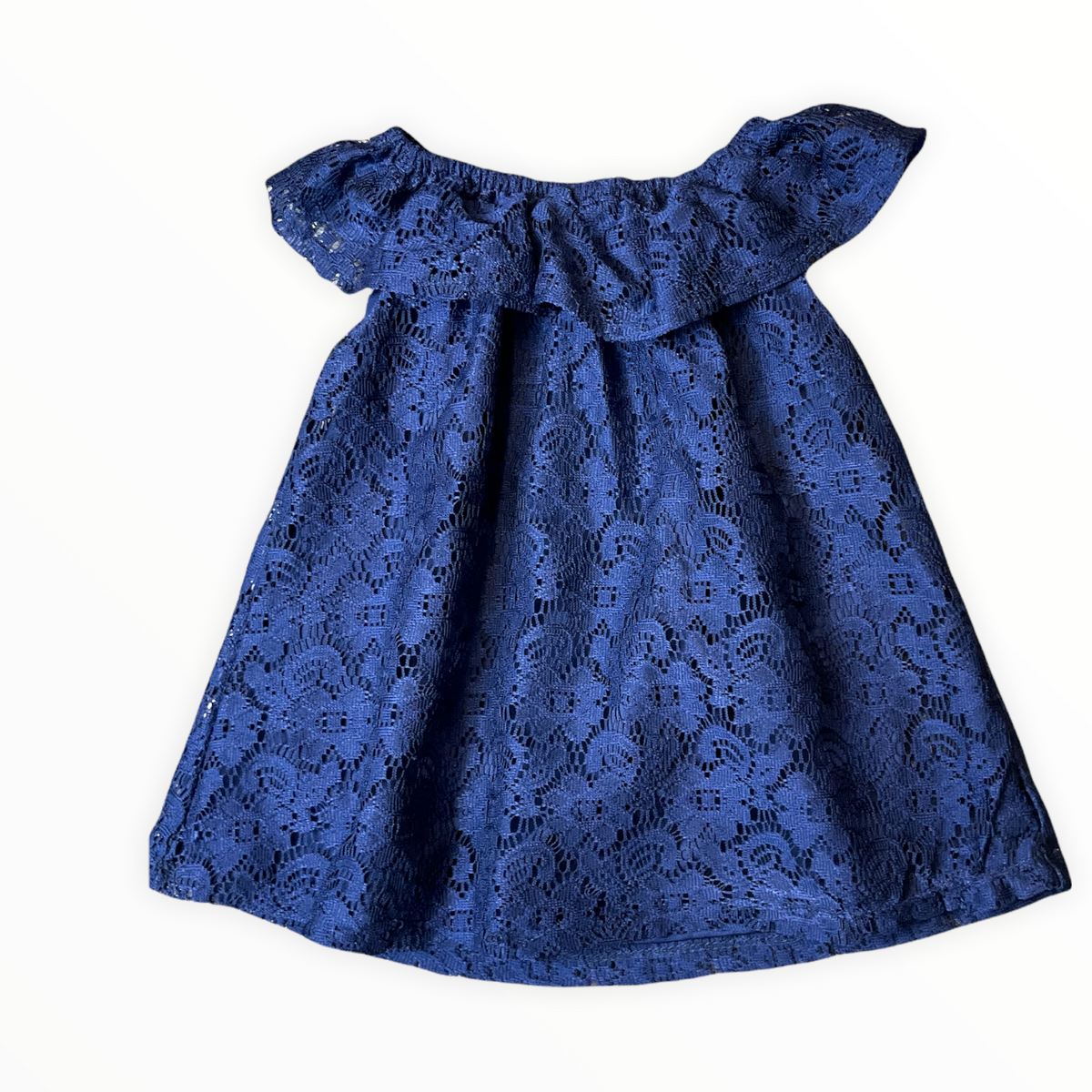 FOREVER ME GIRLS SZ. 6-9 MONTHS BLUE DRESS