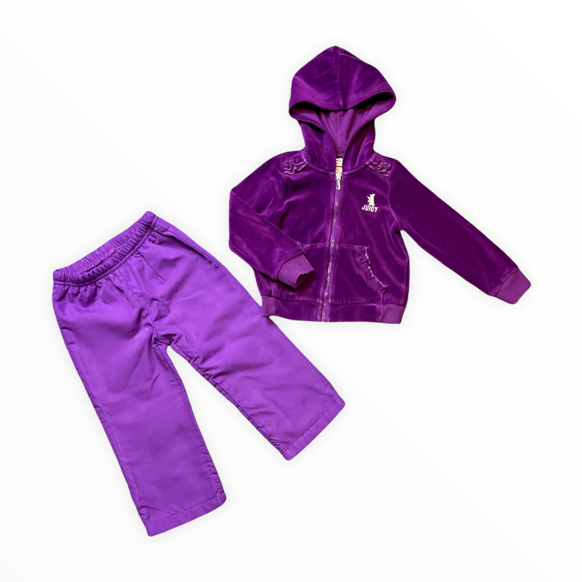 JUICY COUTURE GIRLS SIZE 2T JACKET/PANTS