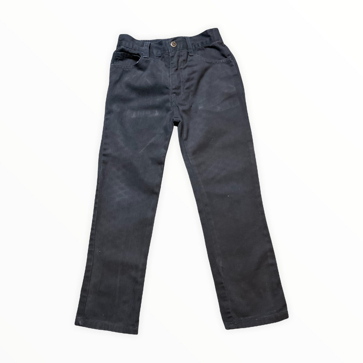 KIDS HEADQUARTERS BOYS SZ. 6 BLACK PANTS