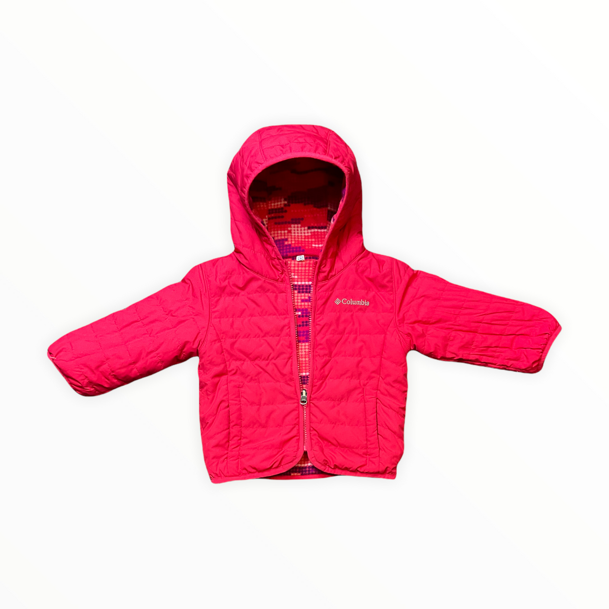 COLUMBIA SPORTSWEAR GIRLS SZ. 2T REVERSIBLE JACKET.