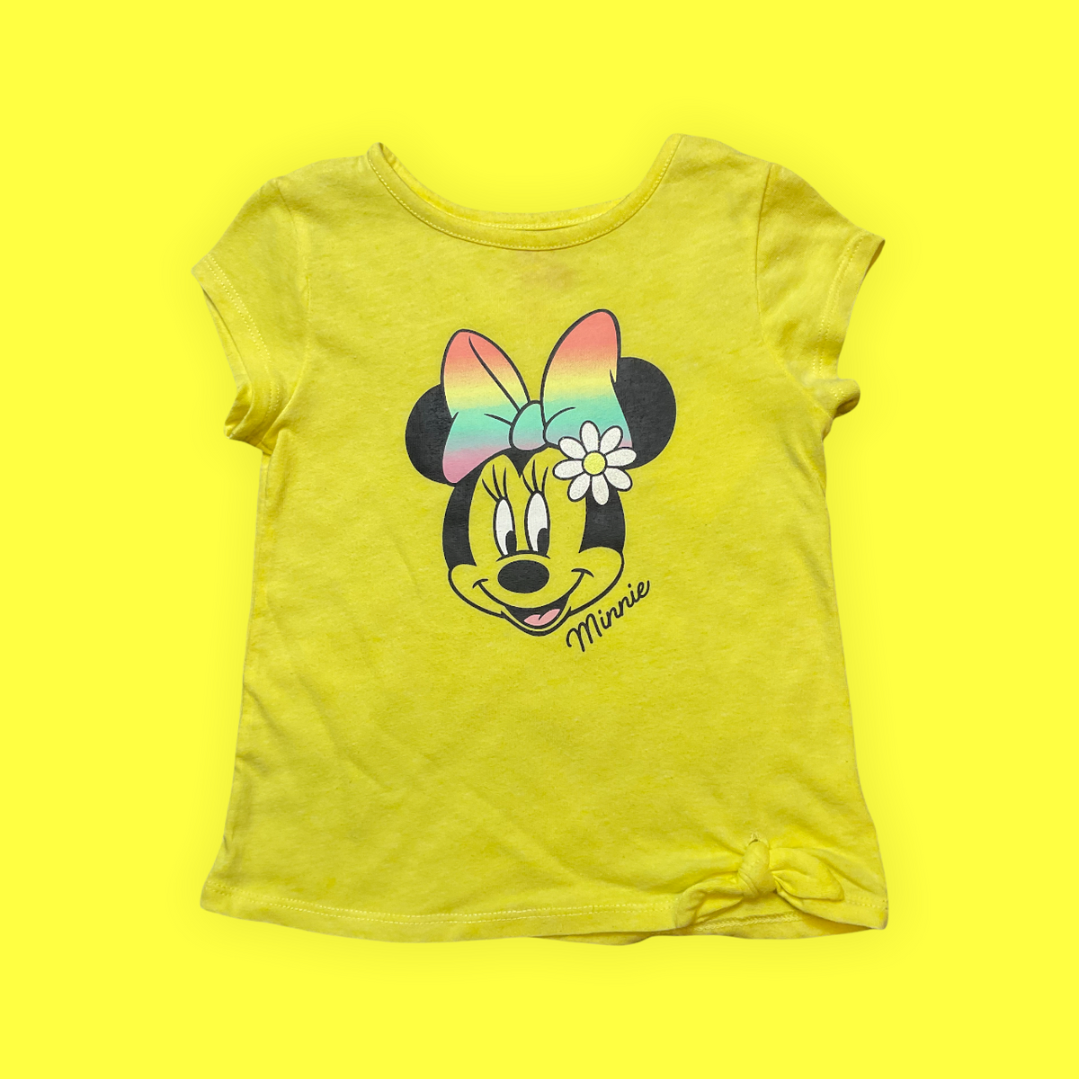 DISNEY SHORT SLEEVE TEE SHIRT. GIRLS 5T.