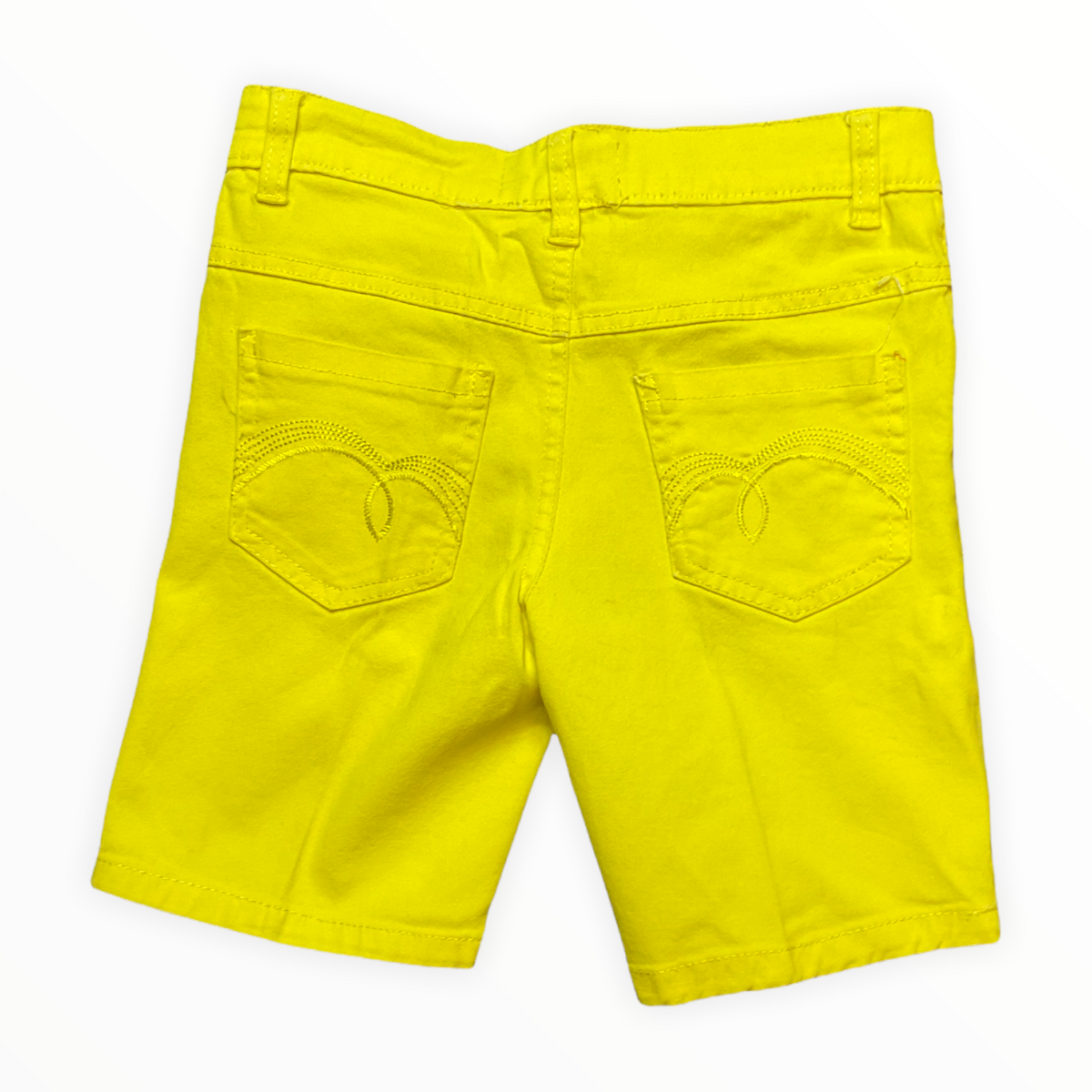 ENYCE GIRLS YELLOW SHORTS SZ. 7/8