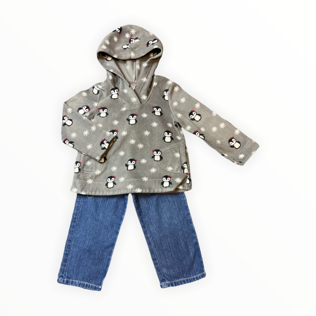 KIDS R US GIRL&#39;S OUTFIT W HOODIE 2T.