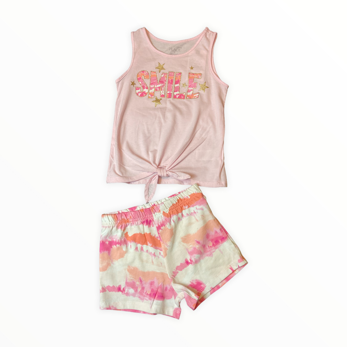 THE CHILDREN&#39;S PLACE GIRLS COLORFUL SHORTS OUTFIT SZ 4T