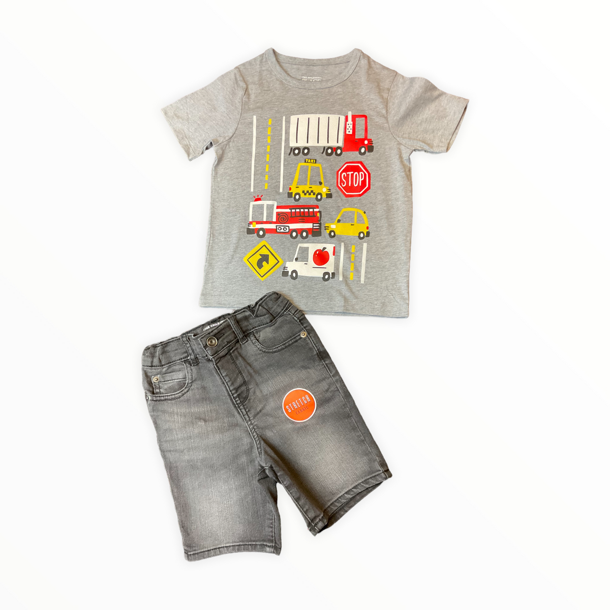 THE CHILDREN&#39;S PLACE BOYS SZ. 3 SUMMER SHORTS OUTFIT