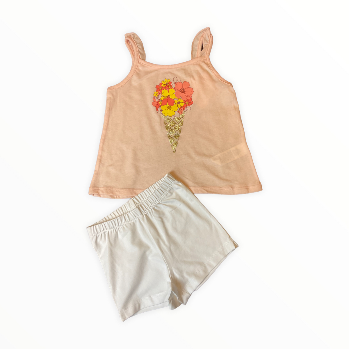 THE CHILDREN&#39;S PLACE GIRLS SUMMER OUTFIT 2T