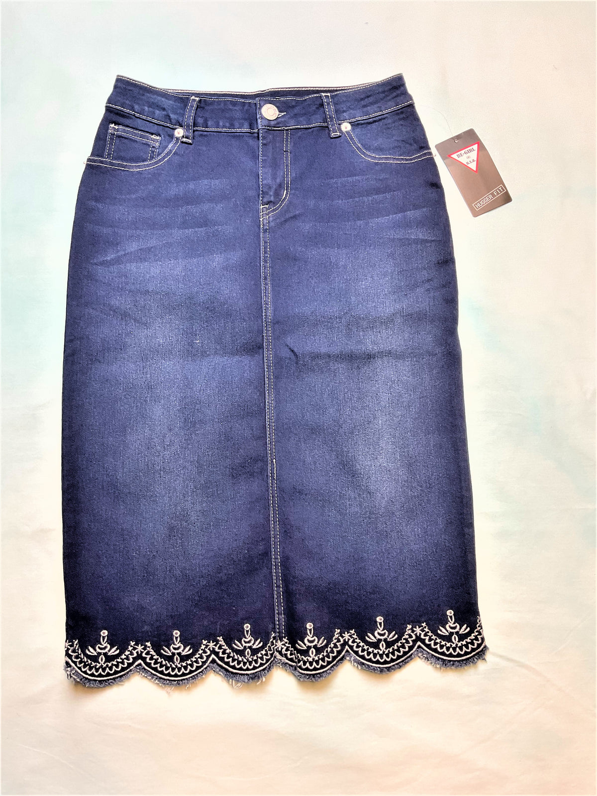 Be-Girl XS Jeans Skirt Size 10-12 New