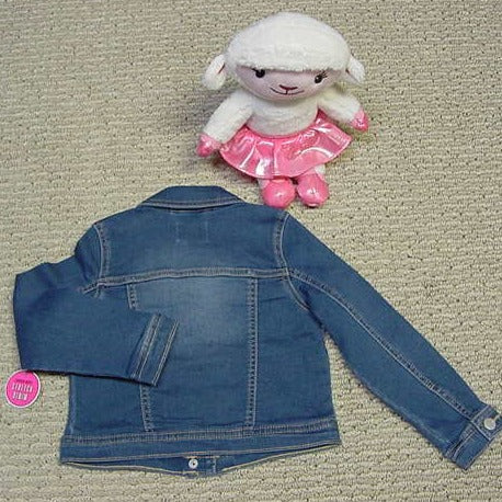 Children&#39;s Place Girls Stretch Denim Jacket. Size 4T.