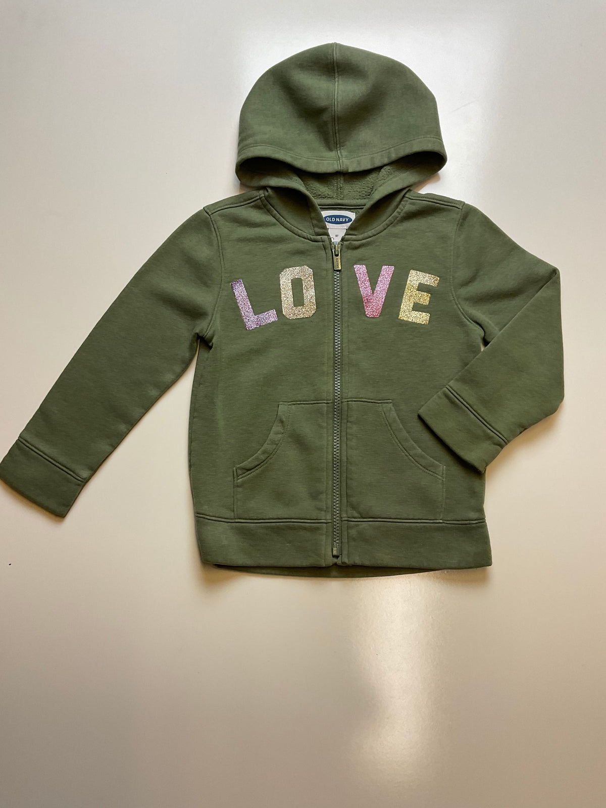 Old Navy Girl&#39;s 5T Love HOODIE Jacket..