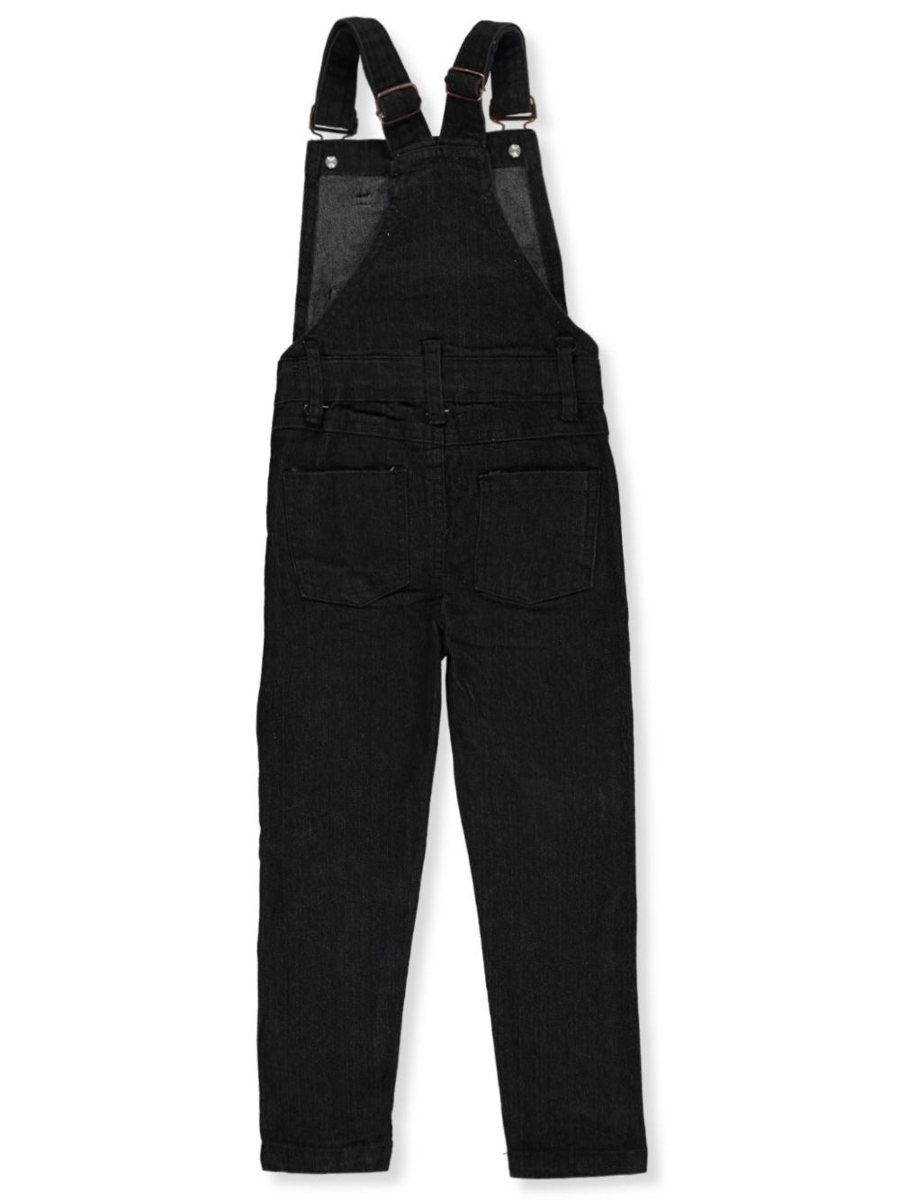 CHILLIPOP GIRLS’ SEQUIN PATCH DENIM OVERALLS. Sizes  6, 10